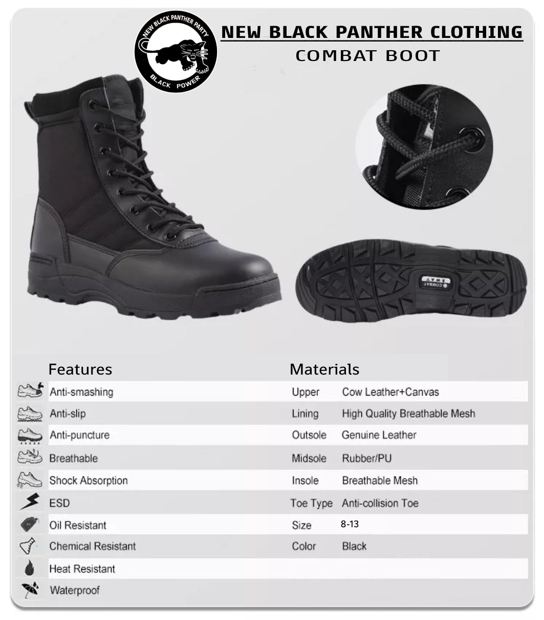 NBPP Military Tactical Combat Boots