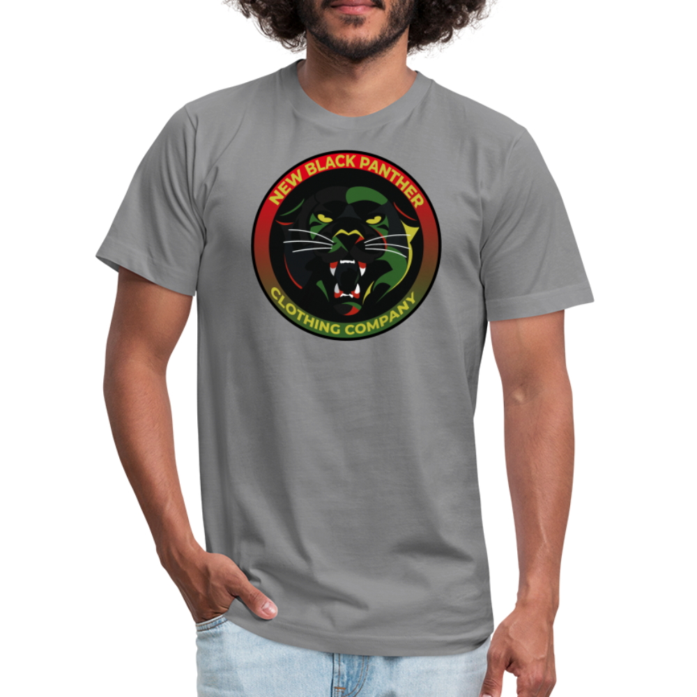 New Black Panther Clothing Logo T-Shirt - slate