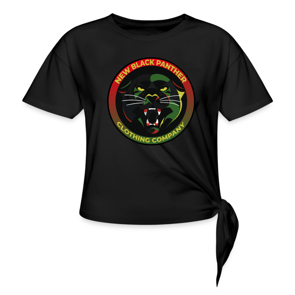New Black Panther - Clothing Company - Knotted T-Shirt - black