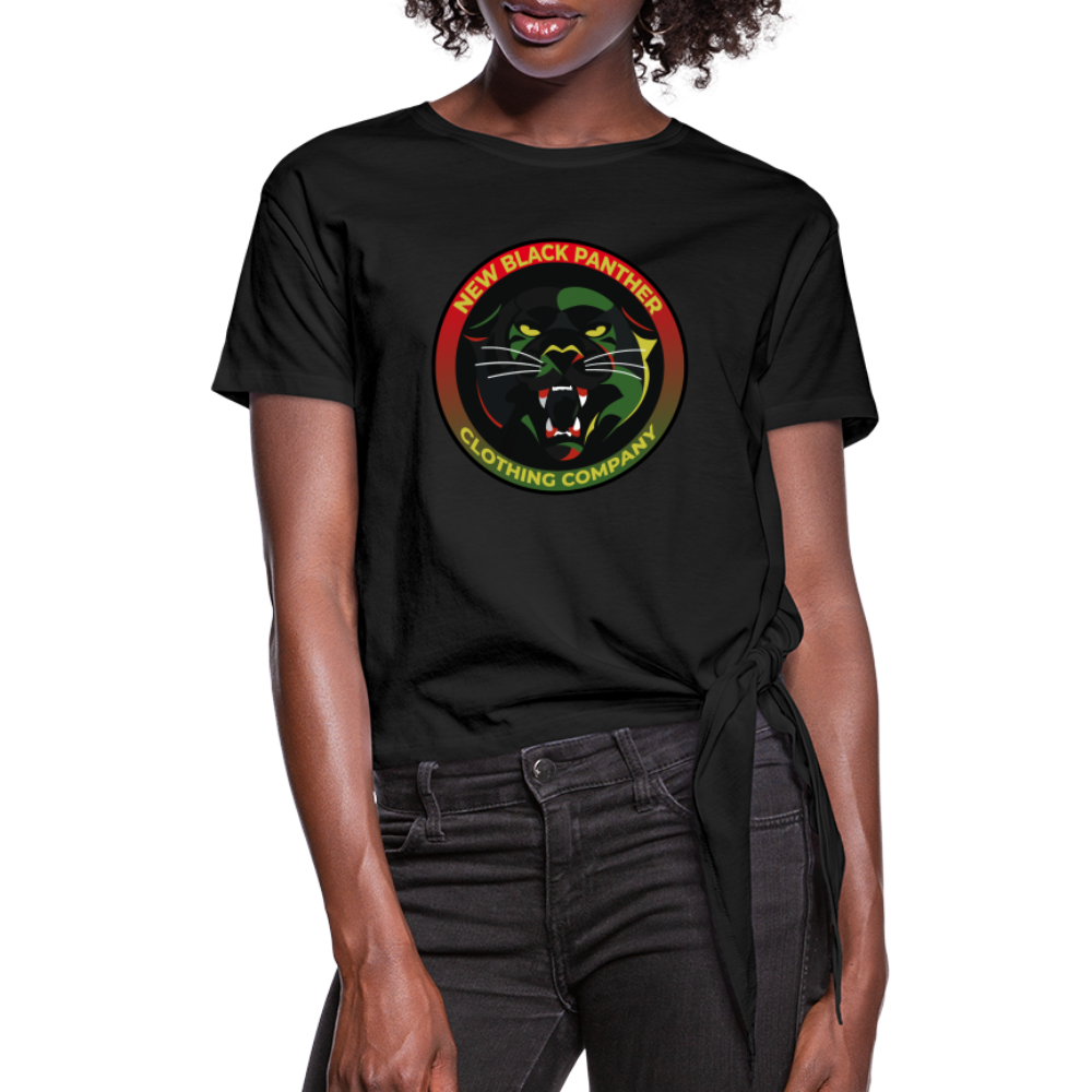New Black Panther - Clothing Company - Knotted T-Shirt - black