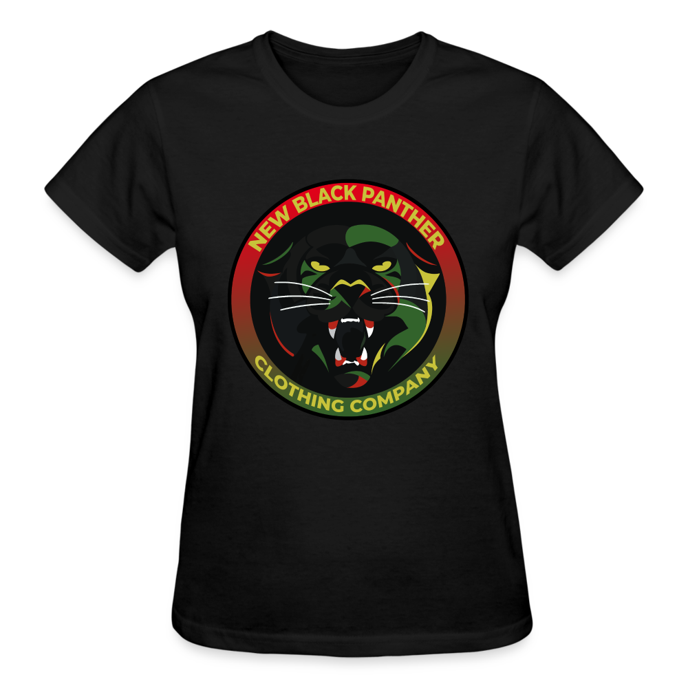 New Black Panther Clothing, Ladies Logo T-Shirt - black